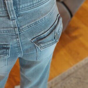 NWOT  Heritage Luxe Women's wide leg crop jean